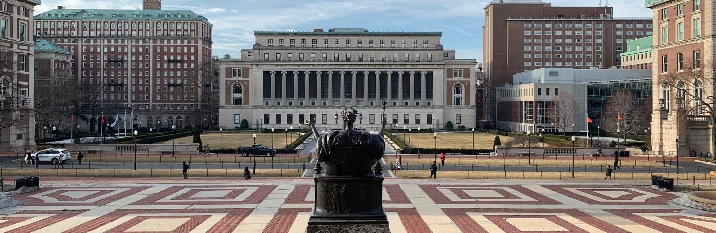 Alma Mater statue at Columbia University